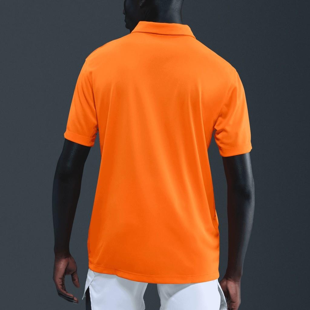 NikeCourt Dri-FIT Erkek Tenis Polo Tişört - Turuncu DH0857-873