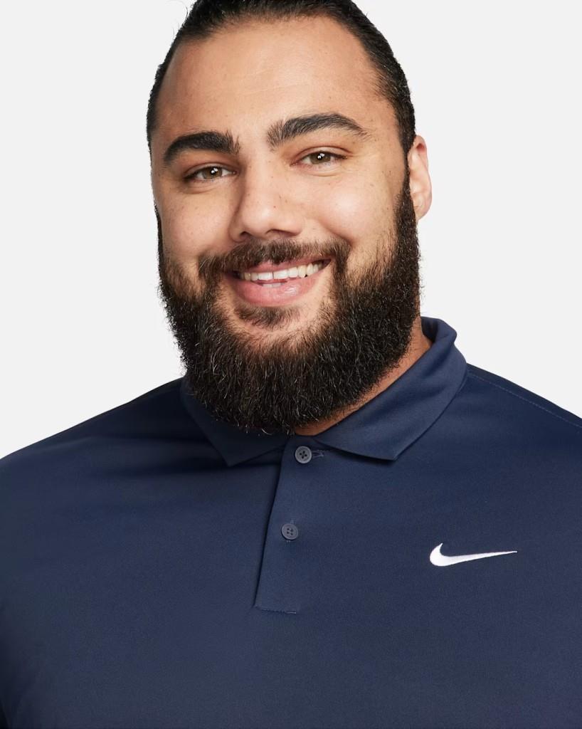 NikeCourt Dri-FIT Erkek Tenis Polo Tişört - Lacivert DH0857-451