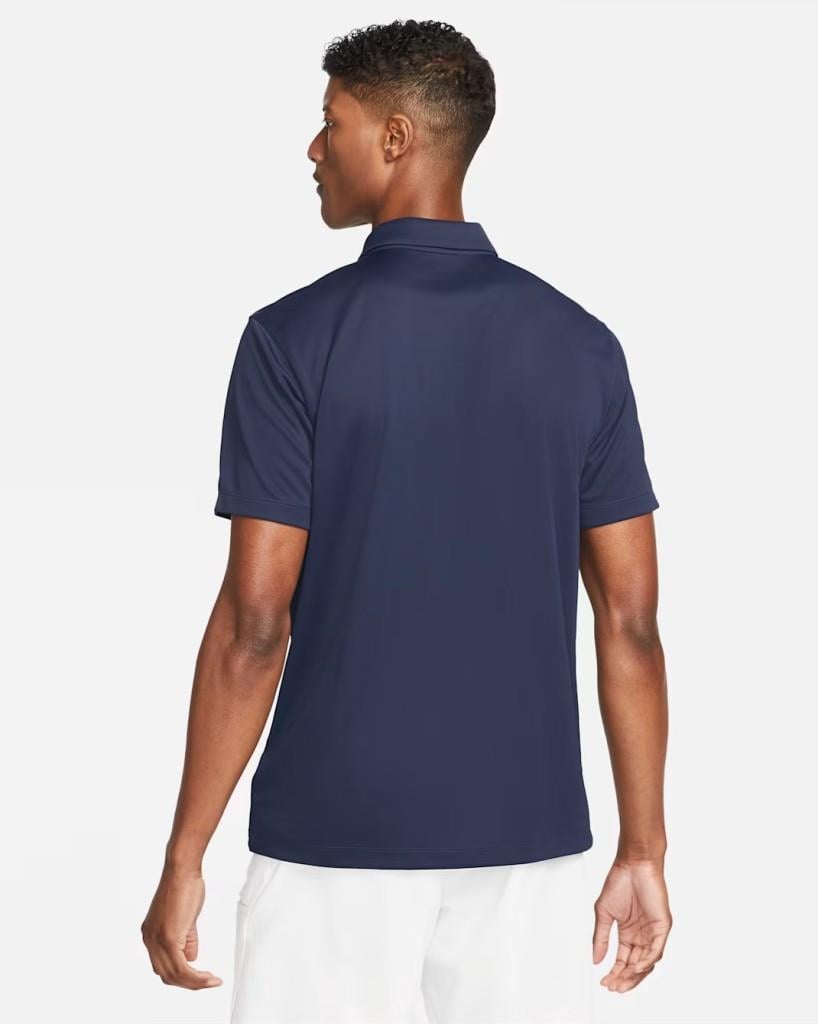 NikeCourt Dri-FIT Erkek Tenis Polo Tişört - Lacivert DH0857-451