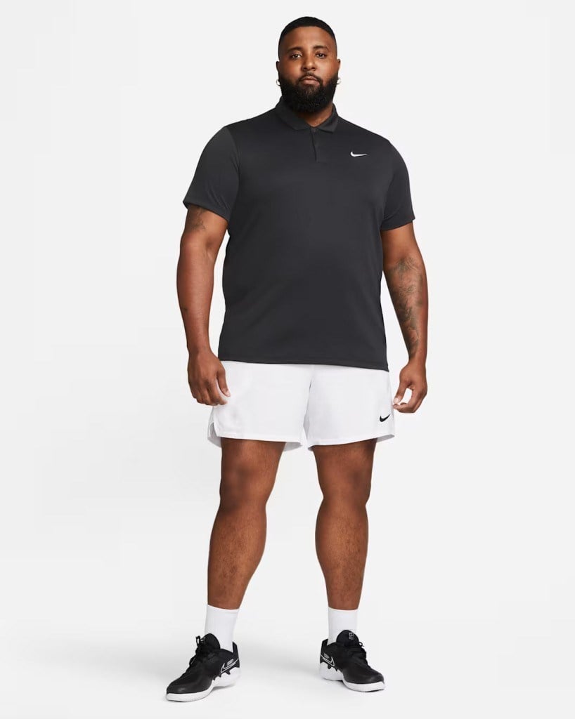 NikeCourt Dri-FIT Erkek Tenis Polo Tişört - Siyah DH0857-010