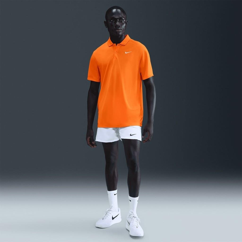 NikeCourt Dri-FIT Erkek Tenis Polo Tişört - Turuncu DH0857-873
