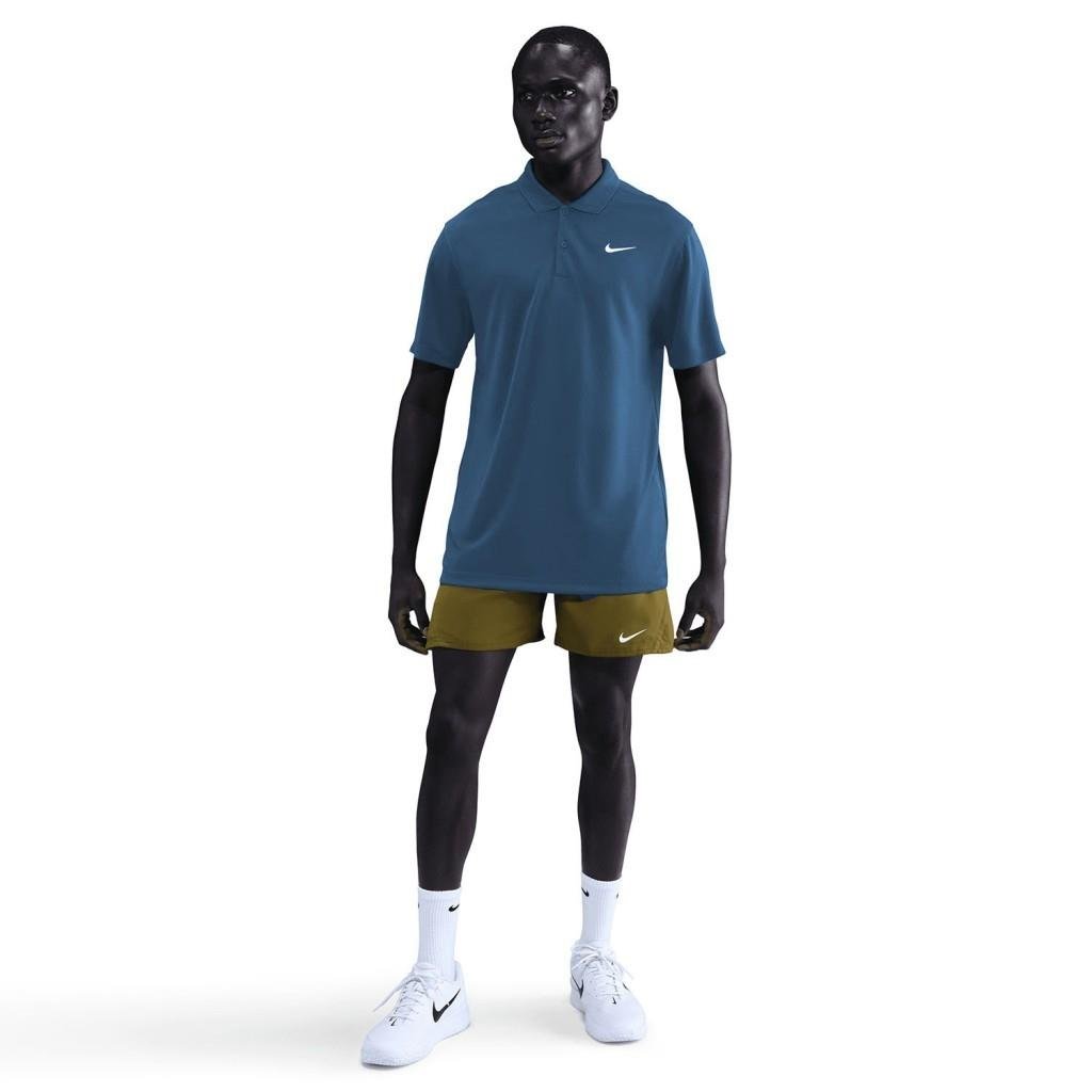 NikeCourt Dri-FIT Erkek Tenis Polo Tişört - Mavi DH0857-415