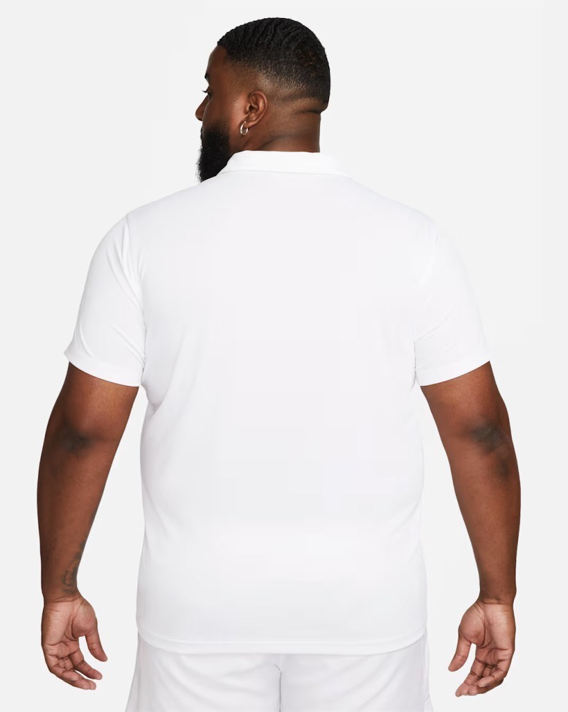 NikeCourt Dri-FIT Erkek Tenis Polo Tişört - Beyaz DH0857-100