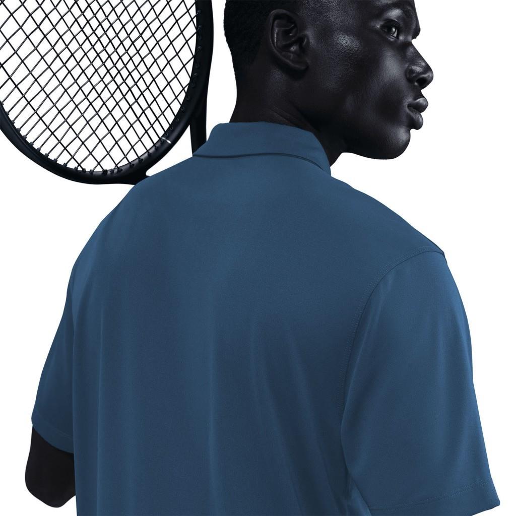 NikeCourt Dri-FIT Erkek Tenis Polo Tişört - Mavi DH0857-415
