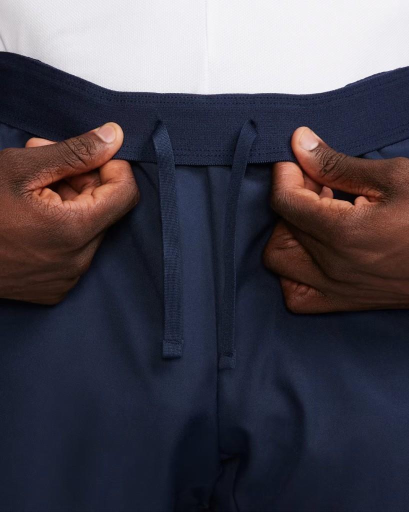 NikeCourt FD5384-451 Victory Dri-FIT 23 cm Erkek Tenis Şortu - Lacivert