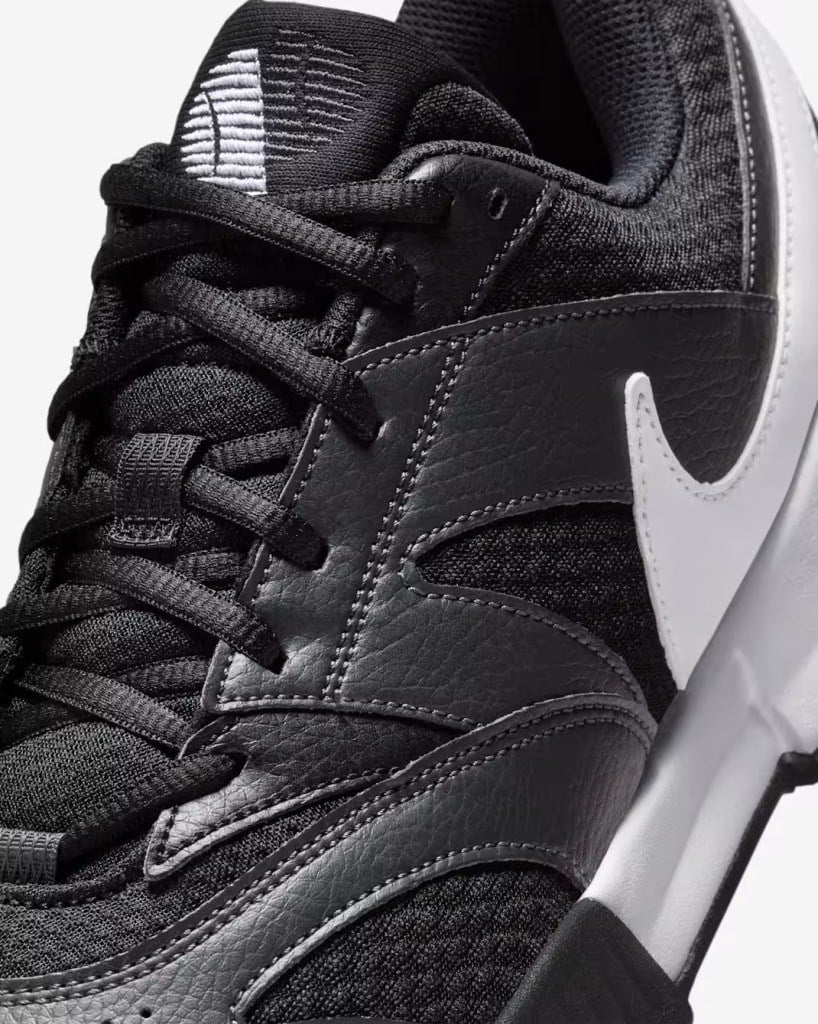 NikeCourt FD6574-001 Lite 4 Erkek Tenis Ayakkabısı - Siyah