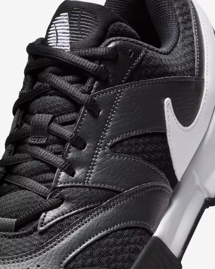 NikeCourt FD6574-001 Lite 4 Erkek Tenis Ayakkabısı - Siyah