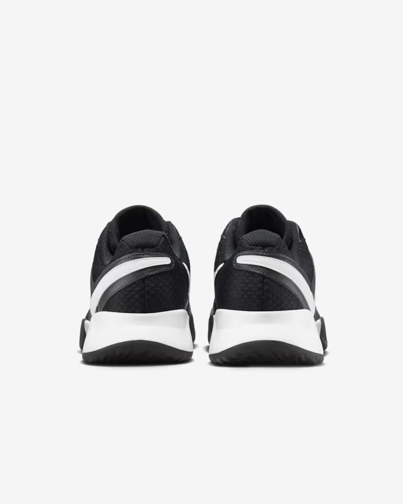 NikeCourt FN0530-001 Lite 4 Toprak Kort Erkek Tenis Ayakkabısı - Siyah