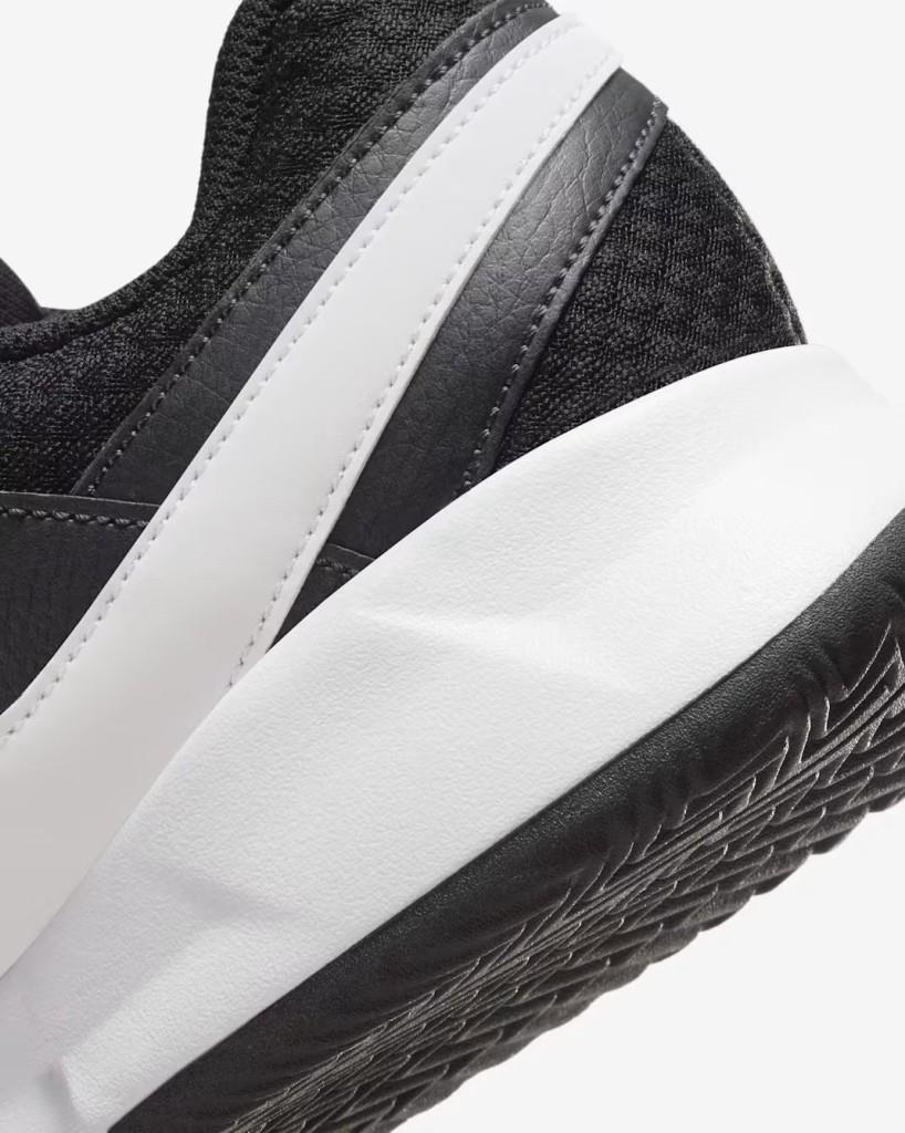 NikeCourt FN0530-001 Lite 4 Toprak Kort Erkek Tenis Ayakkabısı - Siyah