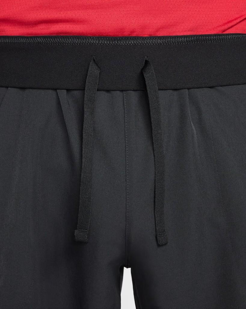 NikeCourt FZ6913-010 Advantage Dri-FIT 15 cm Erkek Tenis Şortu - Siyah