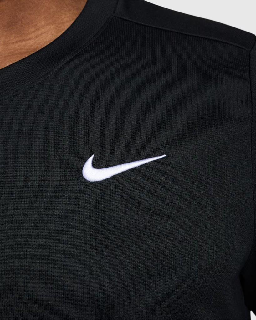 NikeCourt FZ6921-010 Victory Dri-FIT Erkek Tenis Tişört - Siyah