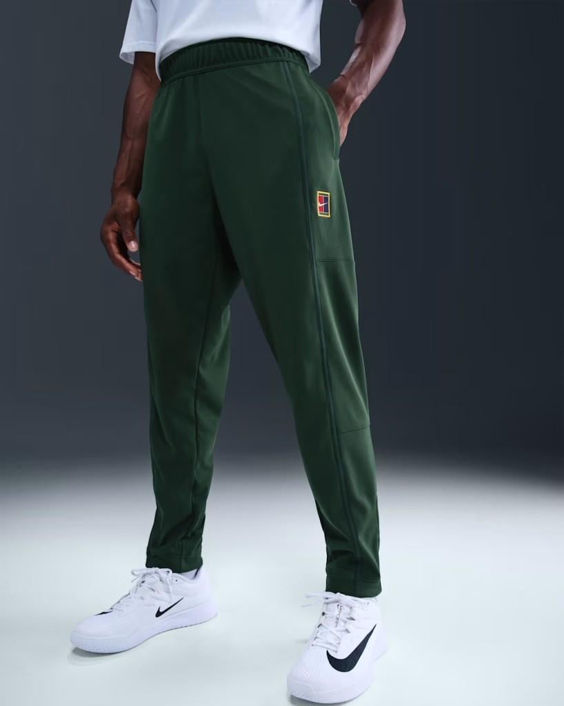 NikeCourt FZ6928-323 Heritage Erkek Tenis Eşofman Altı - Yeşil