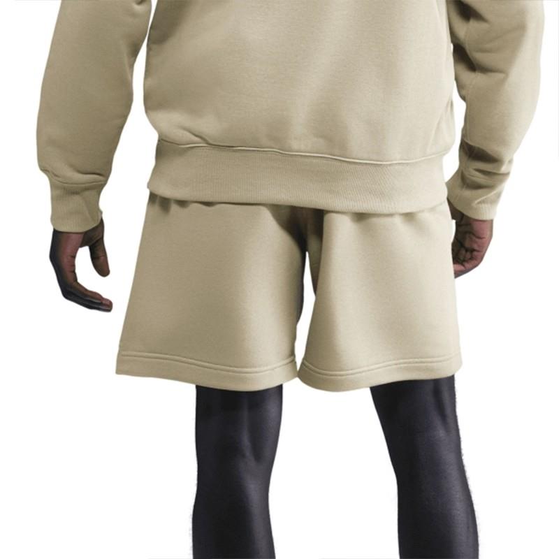 NikeCourt HM6768-276 Heritage Dri-FIT Fleece Erkek Tenis Şortu - Zeytin Yeşili