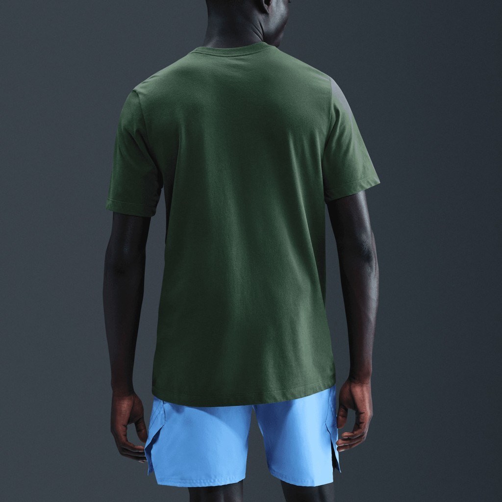 NikeCourt HV1788-323 Dri-FIT Erkek Tişörtü - Yeşil