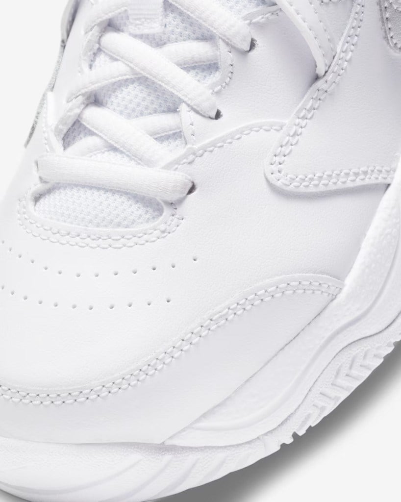 NikeCourt Jr. Lite 2 CD0440-105 Genç Çocuk Tenis Ayakkabısı - Beyaz