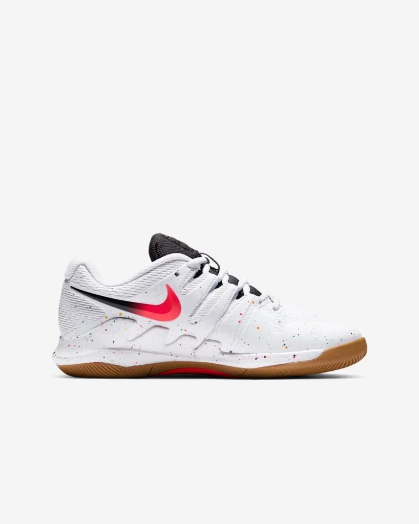 NikeCourt Jr. Vapor X AR8851-108 Küçük/Büyük Çocuk Tenis Ayakkabısı - Beyaz
