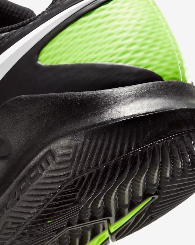 NikeCourt Jr. Vapor X AR8851-009 Çocuk Tenis Ayakkabısı - Siyah