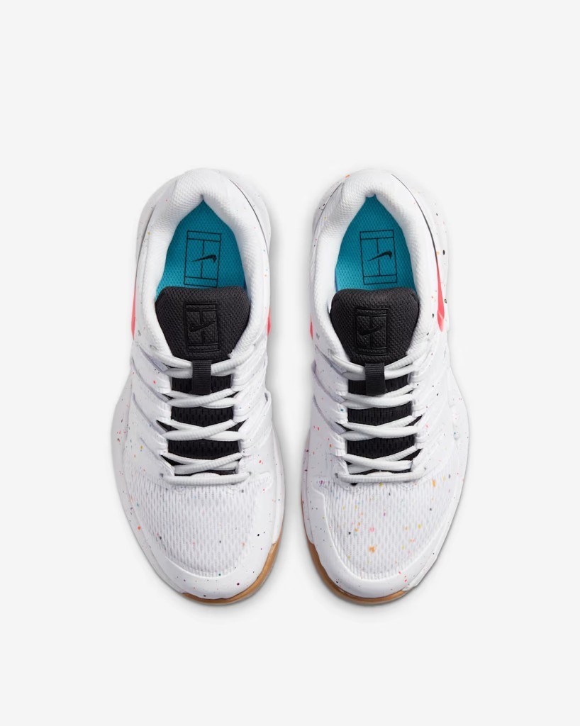 NikeCourt Jr. Vapor X AR8851-108 Çocuk Tenis Ayakkabısı - Beyaz