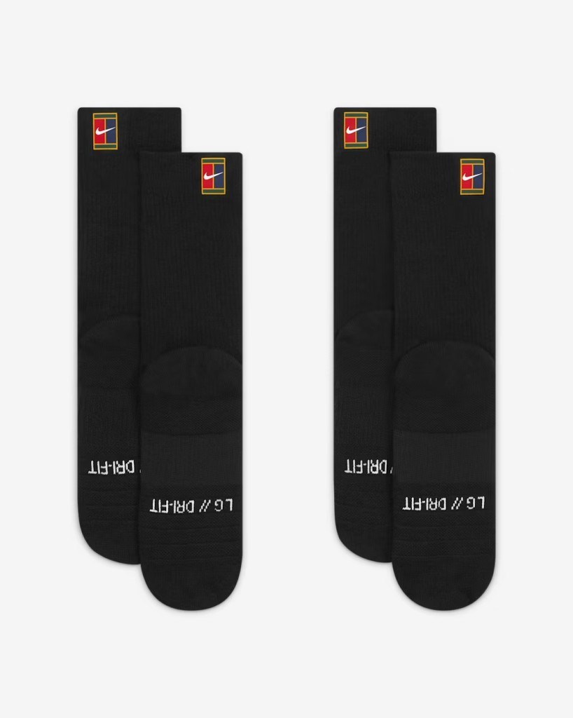 NikeCourt Multiplier Cushioned SK0118-010 Tenis Çorapları (2 Çift)