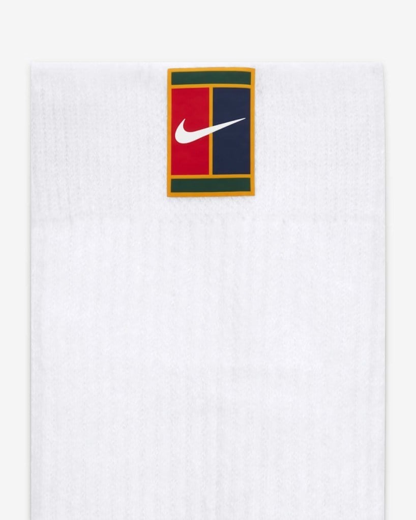 NikeCourt Multiplier Cushioned SK0118-100 Tenis Çorapları (2 Çift)