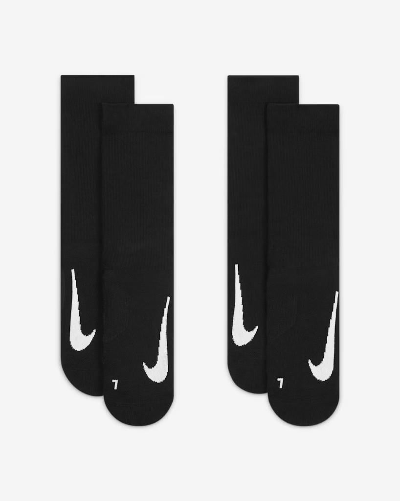 NikeCourt Multiplier Cushioned SK0118-010 Tenis Çorapları (2 Çift)