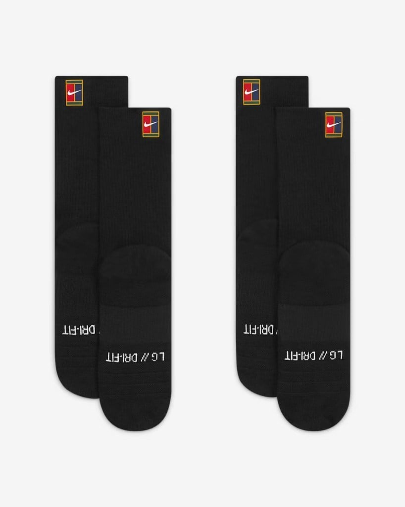 NikeCourt Multiplier Cushioned SK0118-010 Tenis Çorapları (2 Çift)
