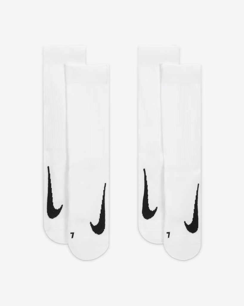 NikeCourt Multiplier Cushioned SK0118-100 Tenis Çorapları (2 Çift)