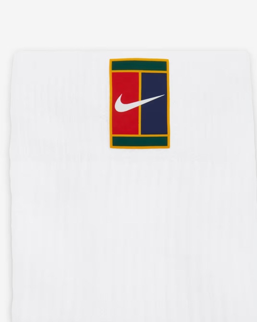 NikeCourt Multiplier Max CU1309-100 Tenis Bilek Çorapları (2 Çift) - Beyaz
