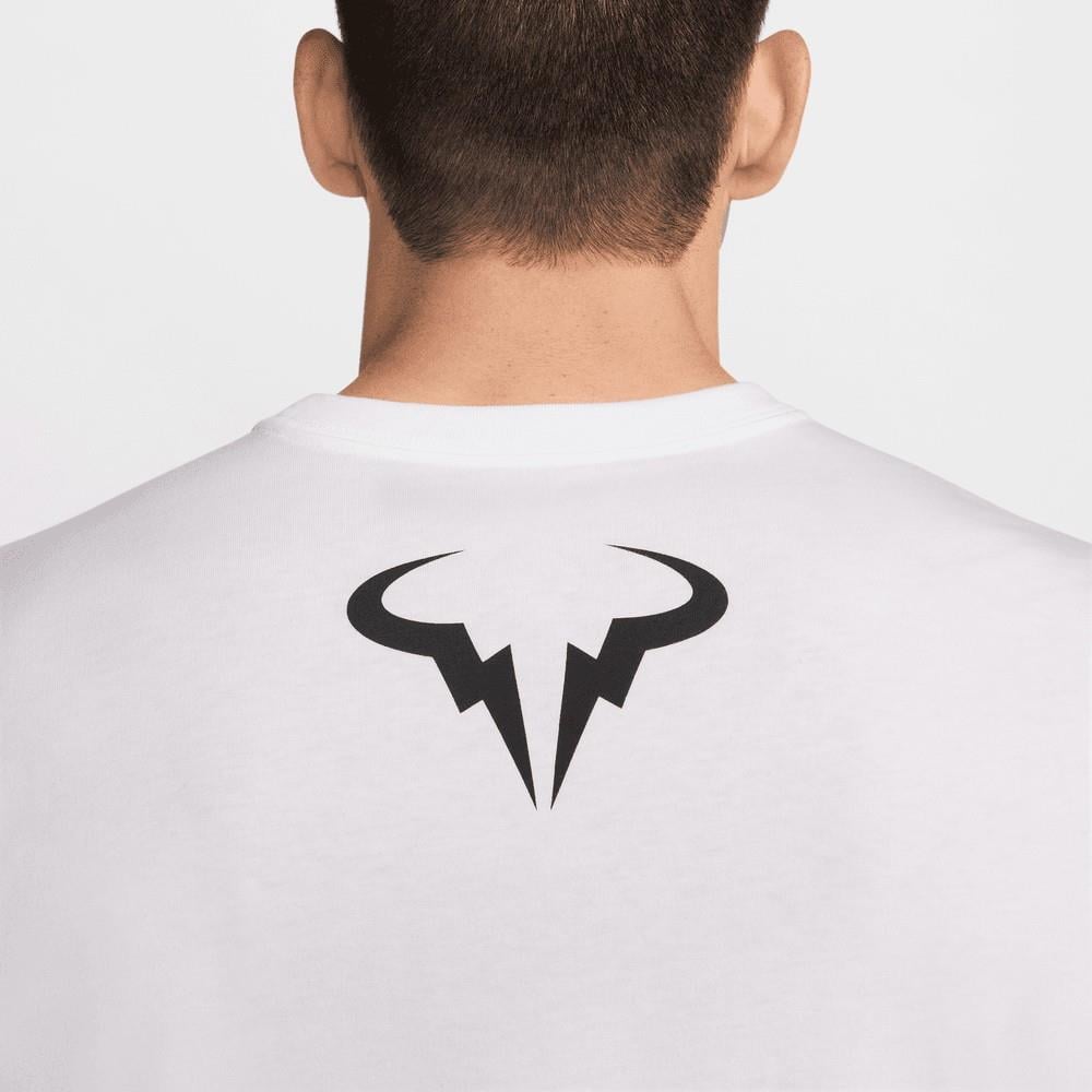 NikeCourt Rafa Erkek Beyaz Tenis Tişörtü HJ3848-100