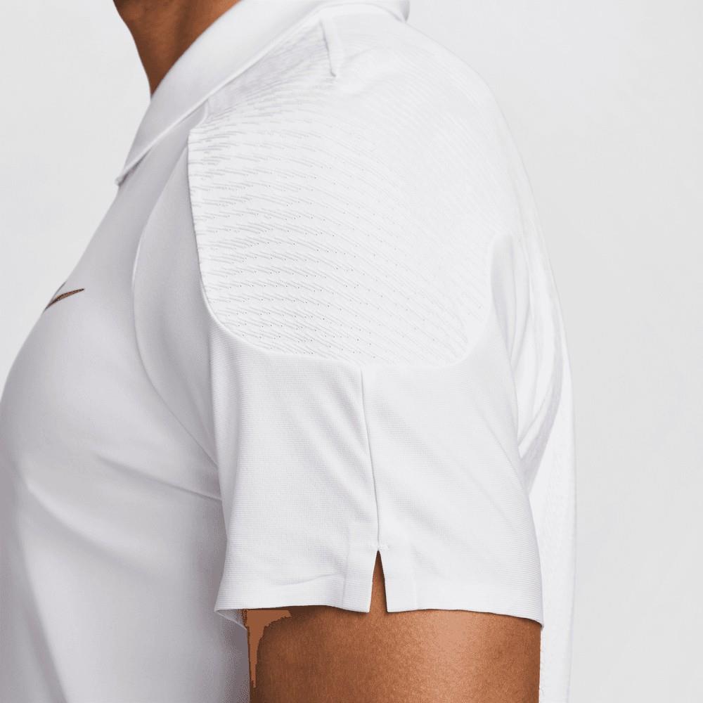 NikeCourt Slam Dri-FIT ADV Erkek Beyaz Tenis Polo Tişört FD5291-100