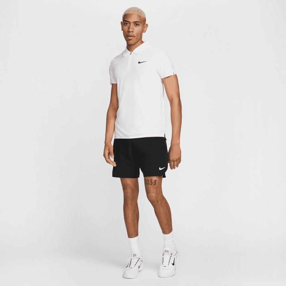 NikeCourt Slam Dri-FIT ADV Erkek Beyaz Tenis Polo Tişört FD5291-100