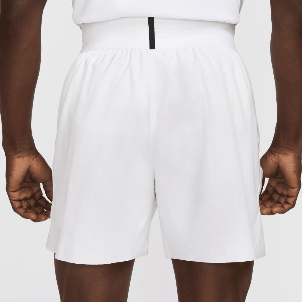 NikeCourt Slam Dri-FIT Erkek Beyaz Tenis Şortu FZ6899-100
