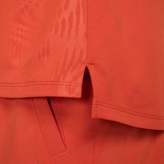 NikeCourt Slam Dri-FIT Erkek Turuncu Tenis Tişört FD5261-811