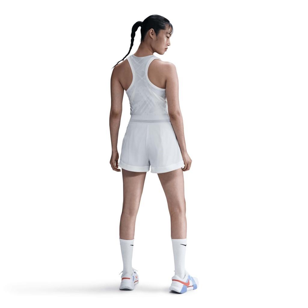 NikeCourt Slam Dri-FIT Kadın Beyaz Tenis Şort Eteği HF6449-085
