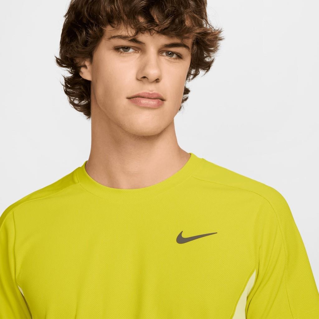NikeCourt Slam Erkek Dri-FIT Sarı Tenis Tişört FZ6857-344