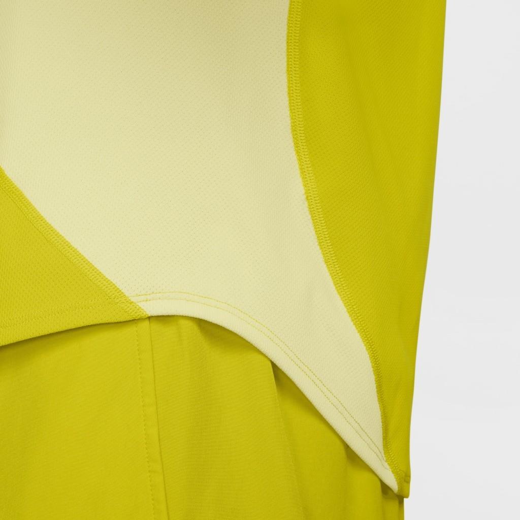 NikeCourt Slam Erkek Dri-FIT Sarı Tenis Tişört FZ6857-344