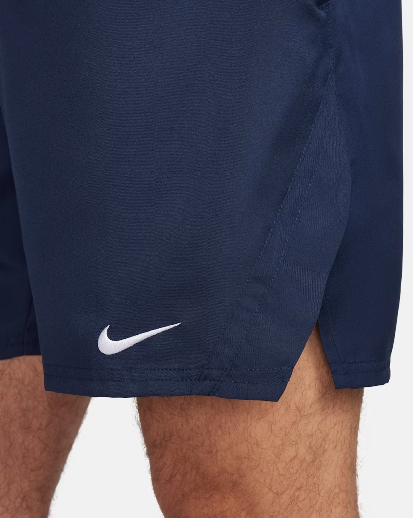 NikeCourt Victory Dri-FIT 18 cm Erkek Tenis Şortu - Lacivert FD5380-451