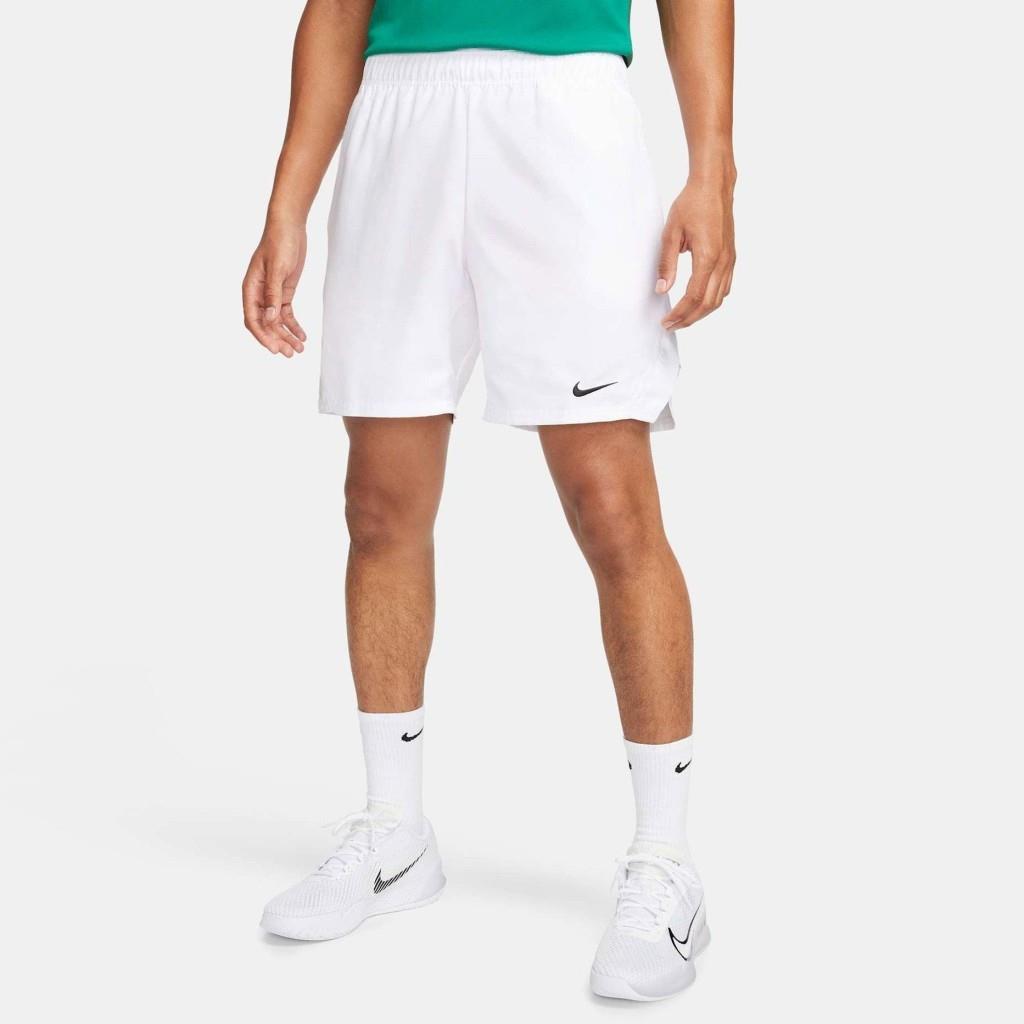 NikeCourt Victory Dri-FIT 18 cm Erkek Tenis Şortu - Beyaz FD5380-100