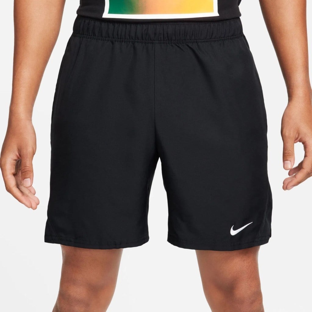 NikeCourt Victory Dri-FIT 18 cm Erkek Tenis Şortu - Siyah FD5380-010