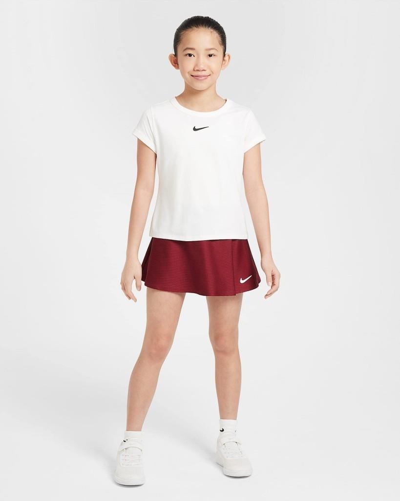 NikeCourt Victory Kız Çocuk Bordo Tenis Eteği CV7575-677