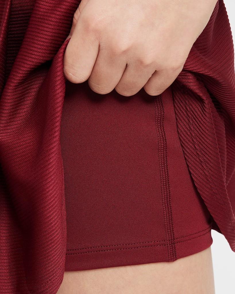 NikeCourt Victory Kız Çocuk Bordo Tenis Eteği CV7575-677