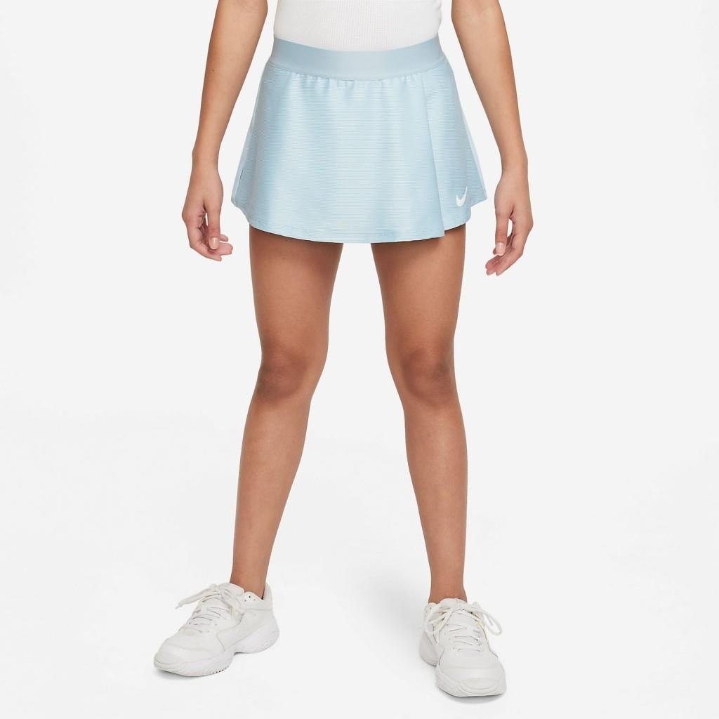 NikeCourt Victory Kız Çocuk Buz Mavisi Tenis Eteği CV7575-422