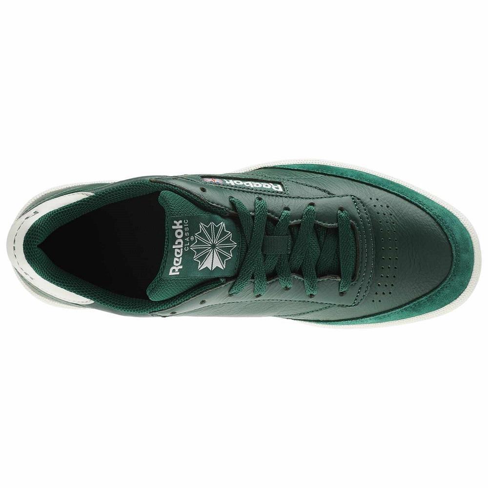 Reebok Club C 85 Erkek Günlük Spor Ayakkabı Yeşil