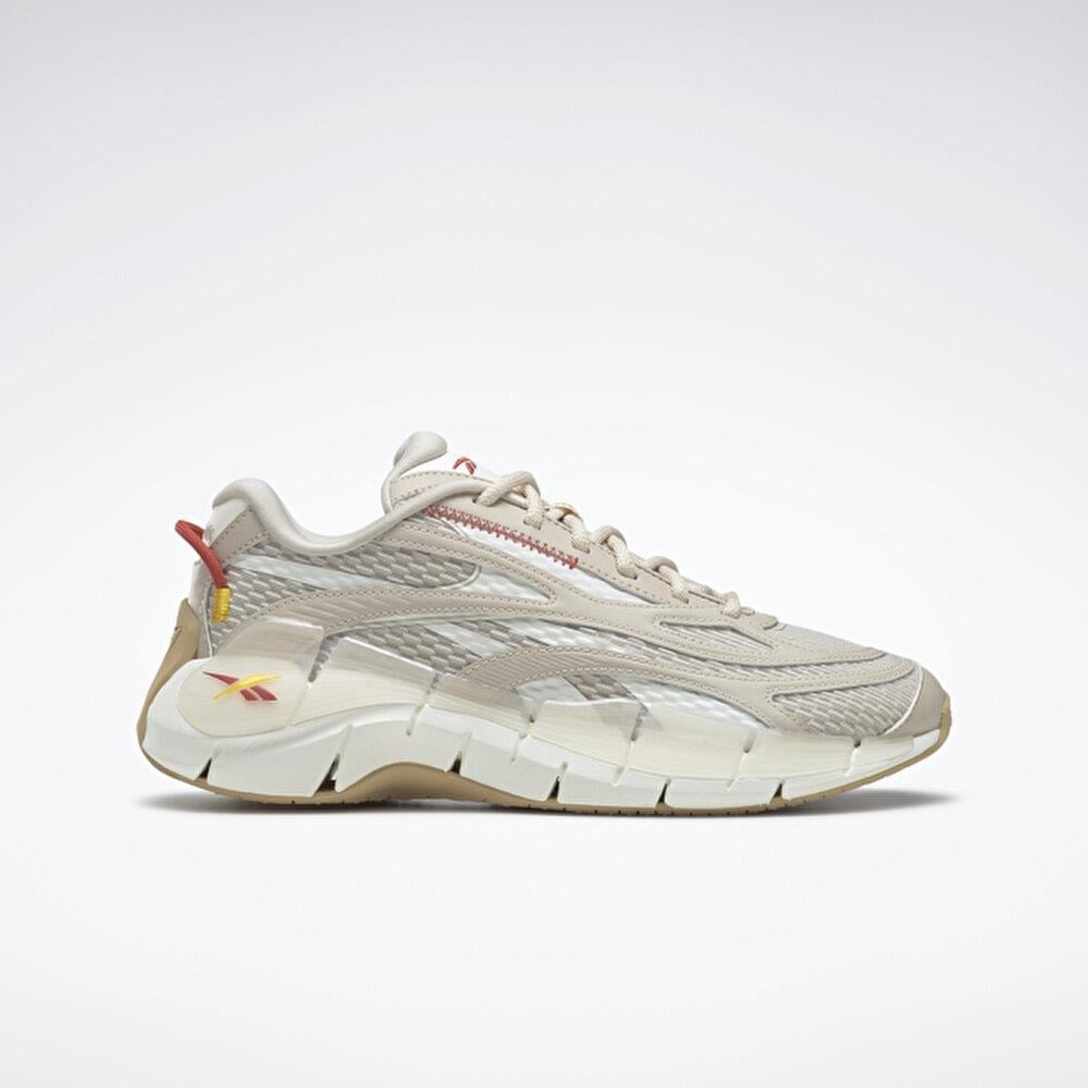 Reebok GX6239 Zig Kinetica 2.5 Kadın Bej Spor Ayakkabı