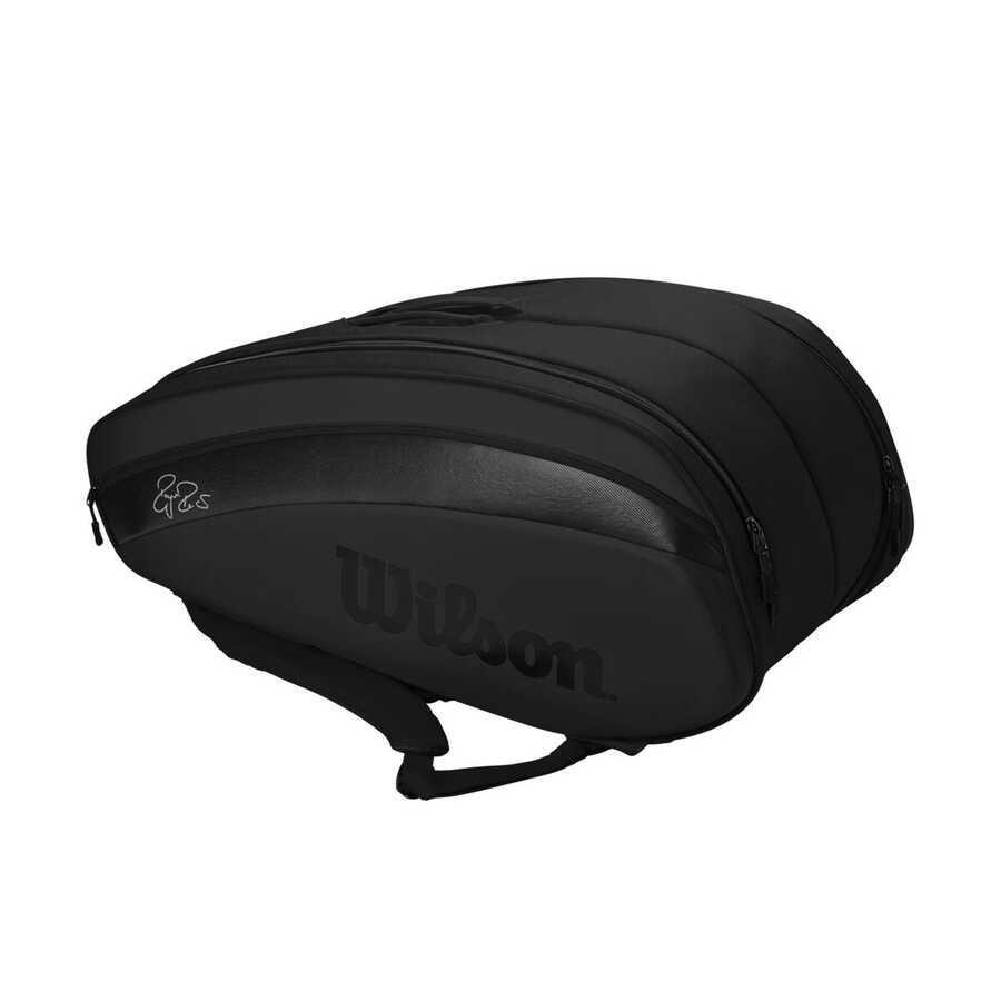 Wilson Probag Roger Federer DNA 12li Siyah Tenis Çantası WR8006002001