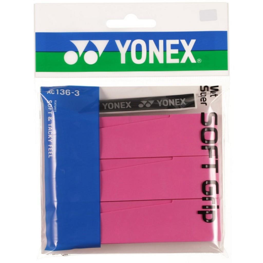 Yonex Ac 136 (3'lü) Pembe Super Grap Soft
