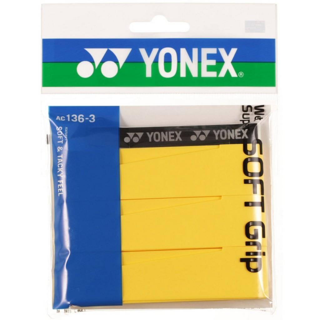 Yonex Ac 136 (3'lü) Sarı Super Grap Soft