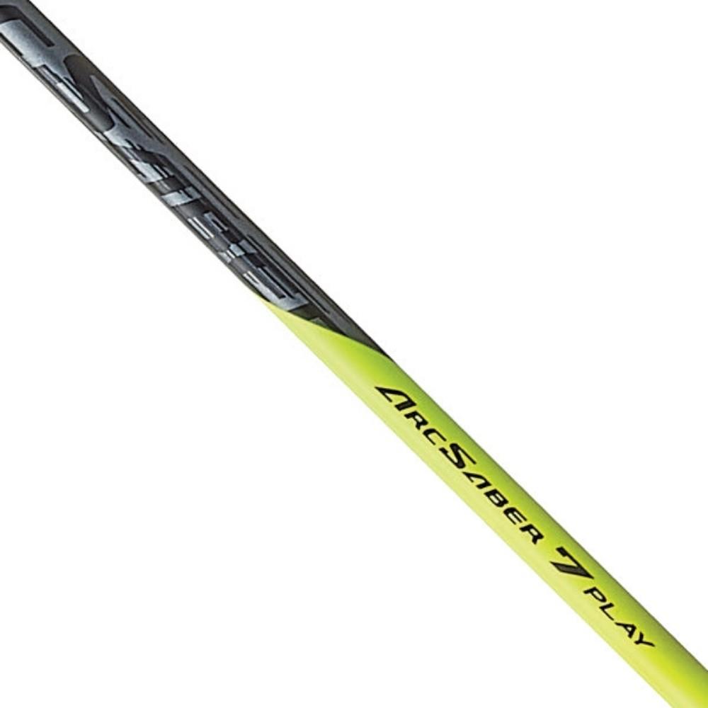 Yonex Arcsaber 7 Play (Kordajlı) 4U (Ort. 83g) G5,6 Badminton Raketi - Sarı Gri