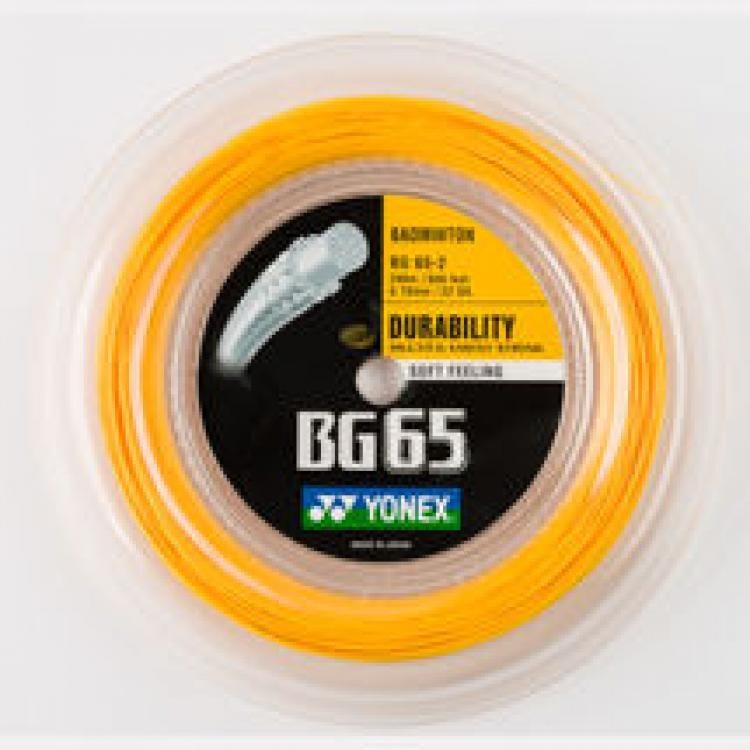 Yonex Bg 65 Badminton Kordajı 0.70 mm / 200m - Turuncu