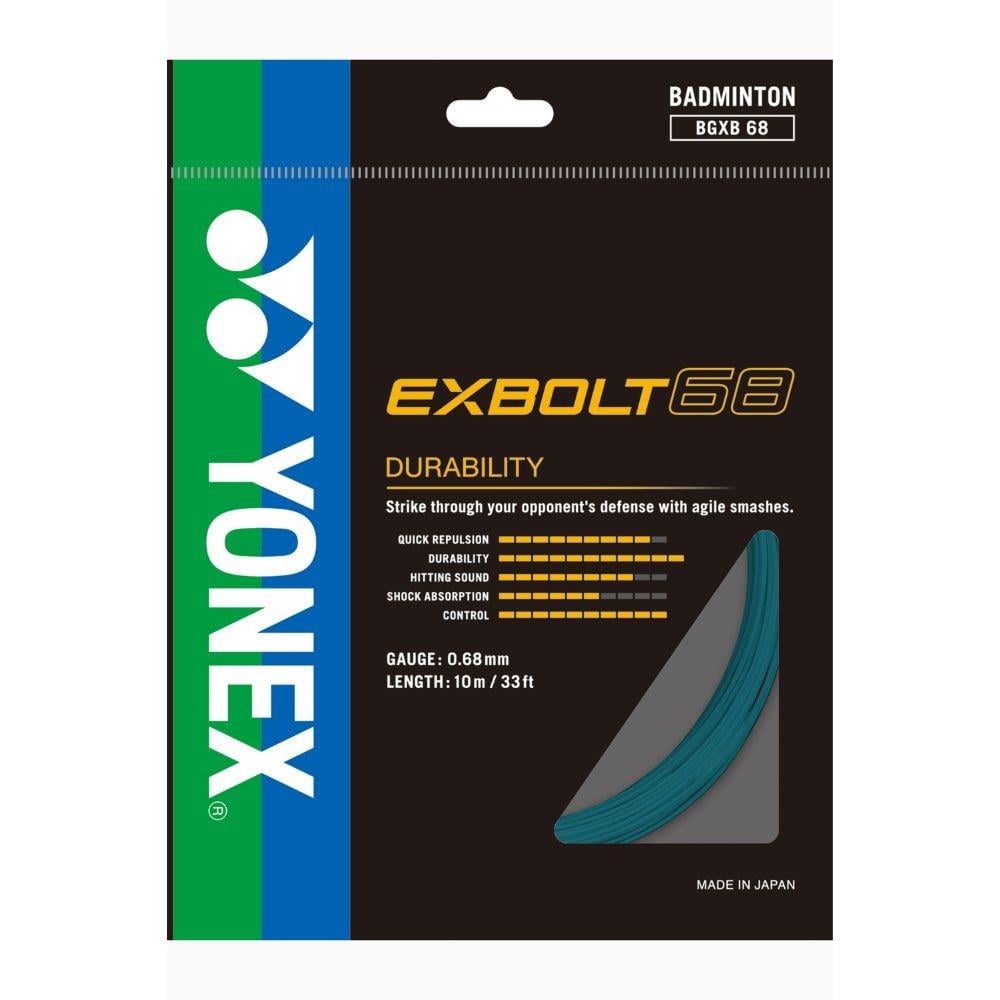 Yonex Exbolt 68 Badminton Kordajı 0.68 mm / 10 M - Turkuaz